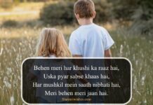 Sister Shayari in English Sister Shayari in English